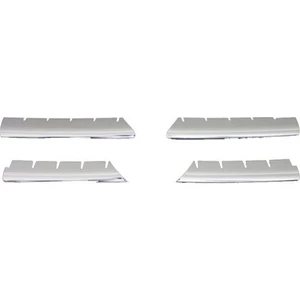 Fams Otomotiv Renault Scenic 2 Krom Ön Panjur 4 Parça 2003-2009 Paslanmaz Çelik