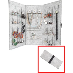 Brand Guard Katlanabilir Seyahat Takı ve Mücevher Çantası