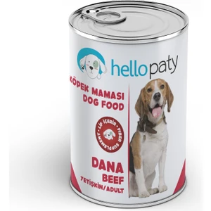 Hello Paty Dana Etli Yaş Konserve Köpek Maması 24 Adet- 415 gr