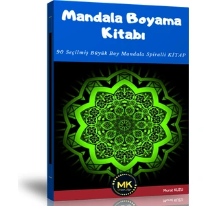 Mandala Boyama Kitabı (90 Seçilmiş Mandala) (Ciltli)