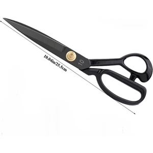 Yüksek Karbon Çelik Profesyonel Dikiş Makas 250 mm 10 Inç