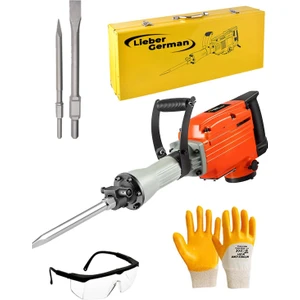 Lieber German DH-T59 Profesyonel 4100 Watt 55 Joule 19 kg Taşıma Çantalı Kırıcı Keski ve Murç Hediyeli