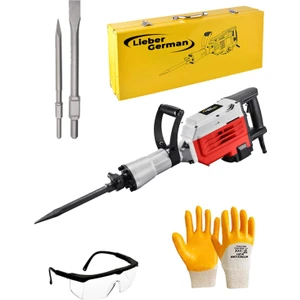 Lieber German GD-Z89PROFESYONEL 4200 Watt 55 Joule 19 kg Taşıma Çantalı Kırıcı Keski ve Murç Hediyeli