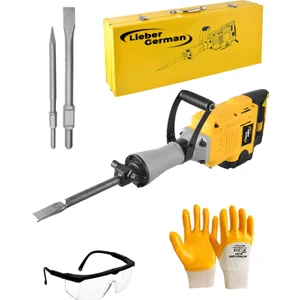 Lieber German TR-M59 Profesyonel 4100 Watt 55 Joule 19 kg Taşıma Çantalı Kırıcı Keski ve Murç Hediyeli