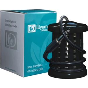 Lilyum Detoks Ayak Detoks Cihazı Iyon Elektrotu Array Siyah Lilyum Detoks
