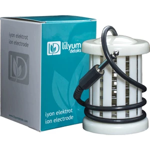 Lilyum Detoks Ayak Detoks Cihazı Iyon Elektrotu Array Siyah Lilyum Detoks