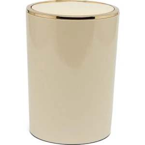 Lenox Bej Altın Çöp Kovası 6lt