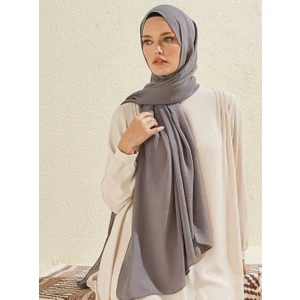 LARİSSA SCARF Cazz Şal Füme