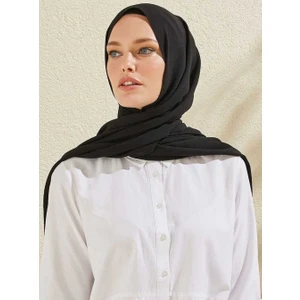 LARİSSA SCARF Cazz Şal Siyah