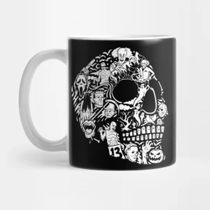 Korku Film Karakterleri Horrorween Kupa Bardak