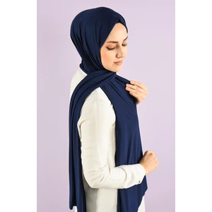 LARİSSA SCARF Penye Şal Lacivert