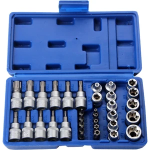 Beauty Life 34 Adet E-Torx Soket Bit Seti Erkek Dişi E-Torx Uçları  (Yurt Dışından)