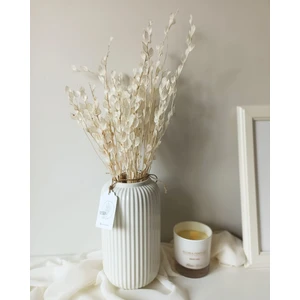 Serra Butik Çiçek Şoklanmış Beyaz Sedef Çiçek