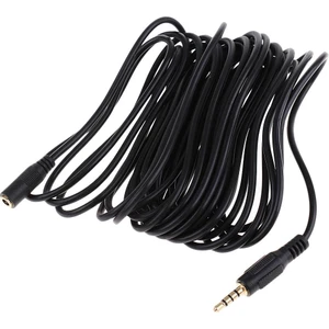 3.5mm Jack Ses Kulaklık Uzatma Kablosu Kulaklık Hattı Bilgisayarlar Için 6 M (Yurt Dışından)