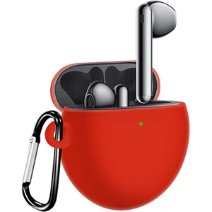 Puluz Huawei Freebuds 4 Kulaklık Kılıfı Için Kırmızı (Yurt Dışından)