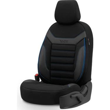 Otom Individual Design Airbag Dikişli Ekstra Destekli Özel Tasarım Oto Koltuk Kılıfı Siyah -