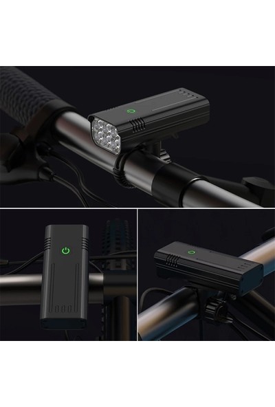 Newboler USB Şarj Edilebilir Mtb Bisiklet Işık Seti (Yurt Dışından)
