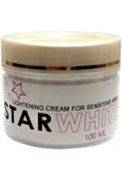 STAR WHİTE Starwhite Lightening Cream For Sensitive Area 100ML Genital Cilt Bakım Kremi+Waterglide 400ML