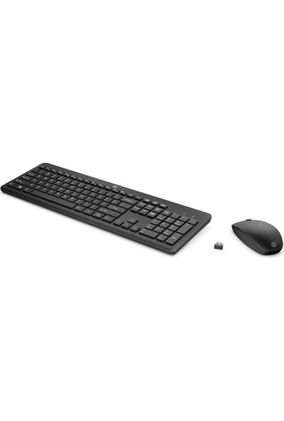 Hp 18H24AA 230 Kablosuz Siyah Klavye-Mouse Set (Ingilizce)