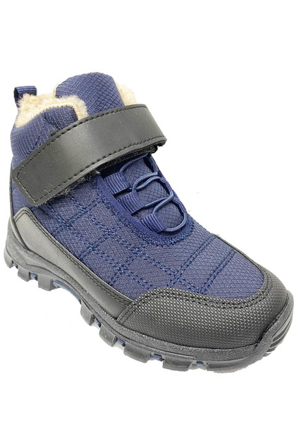 1980 Sneakers Fashion Kürklü Filet Çocuk Spor Bot Laci Siyah