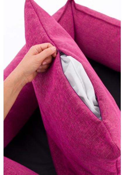 Alpha Fuşya Köpek Yatağı M 80x65cm fırsatları