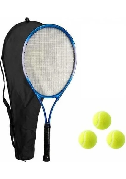 Tenis Raketi Seti (1 Raket 3 Top)