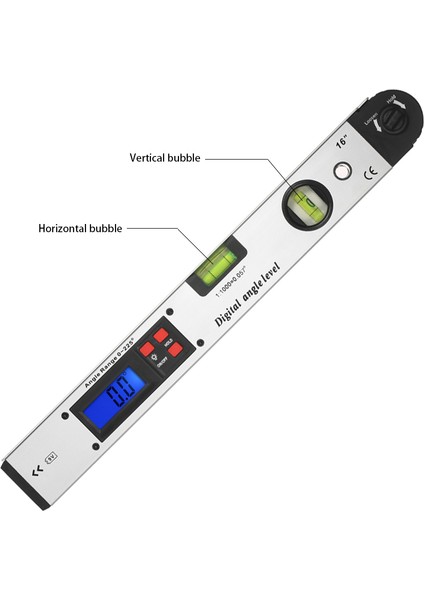 0-225 Derece Dijital Açı Seviyesi Ölçer Açı Bulucu (Yurt Dışından)