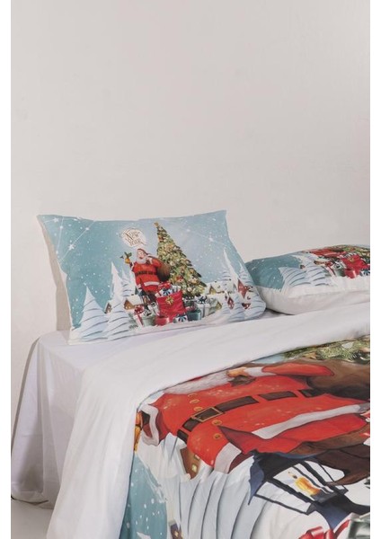 Santa Çift Kişilik Nevresim Seti