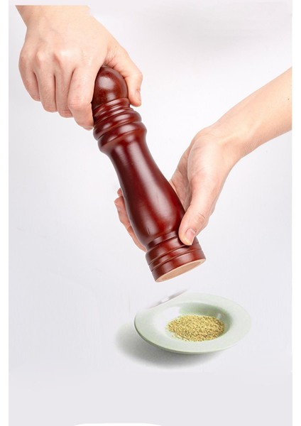 Karabiber Tuz Kahve Baharat Öğütücü Ahşap Manuel El Değirmeni Tuzluk fiyatları