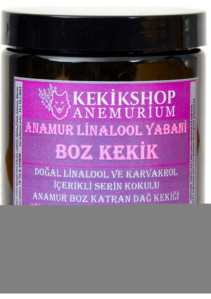 Anamur Linalool Serin Yabani Boz Kekik 40GR - 300ML
