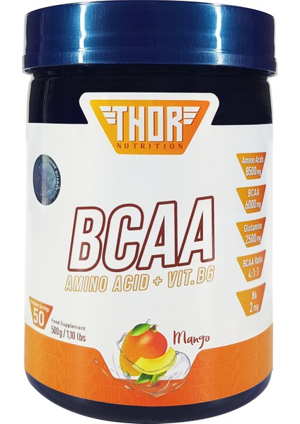Bcaa 4:1:1 500 gr 50 Servis