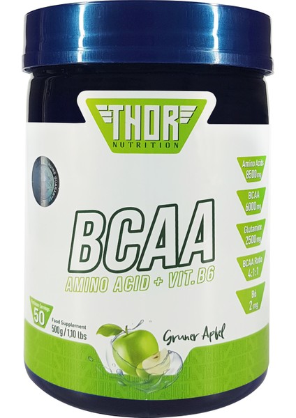 Bcaa 4:1:1 500 gr 50 Servis