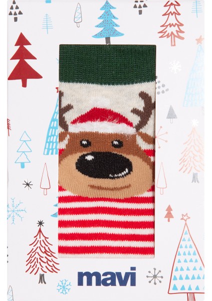 Kadın Yılbaşı Temalı Soket Çorap 1900023-34329 modelleri