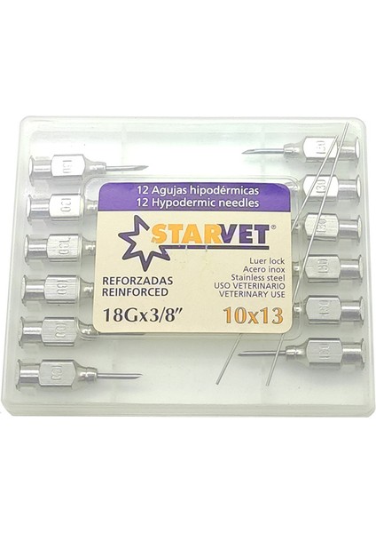 Enjektör Iğnesi 10 x 13 ( 12 Ad )