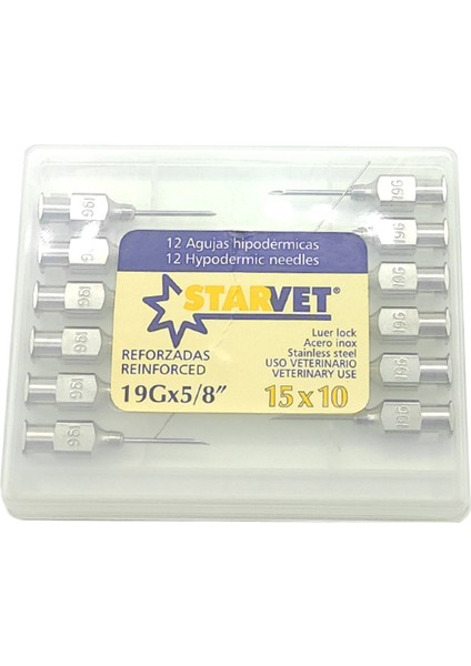 Enjektör Iğnesi 15 x 10 ( 12 Ad )