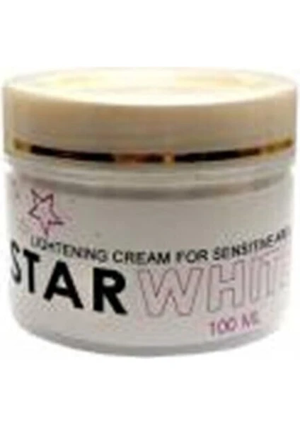 STAR WHİTE Starwhite Lightening Cream For Sensitive Area 100ML Genital Cilt Bakım Kremi