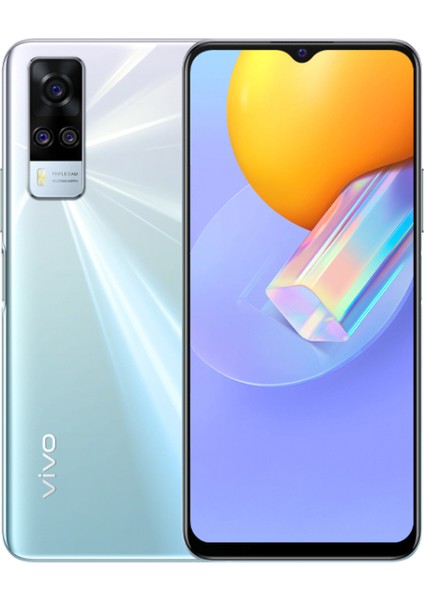 Y51 128 GB 8 GB Ram (Vivo Türkiye Garantili) Kristal Beyaz