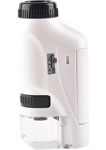Mini El Mikroskop 60X-120X Yakınlaştırma Çocuklar Için Yakınlaştırma Hediyeleri Bitkiler Beyaz (Yurt Dışından) fırsatları