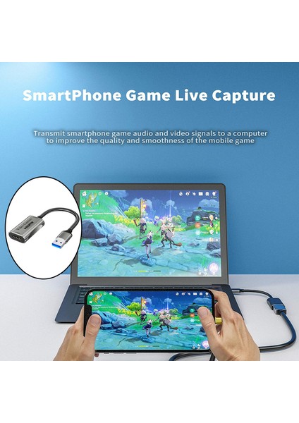 1080P 4K HDMI USB 3.0 Video Yakalama Kartı Video Live Streaming (Yurt Dışından)