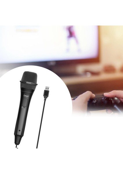 Nintendo Anahtarı Düşük Gürültü Için USB Gamepad Mikrofon Karaoke Şarkı Mıc (Yurt Dışından)
