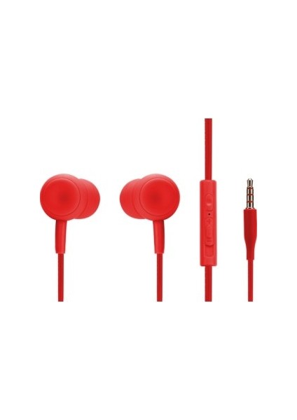 In-Earphone Kulakiçi Kulaklık Kırmızı