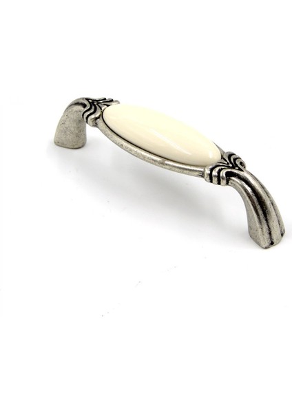 M68.01.00.MAG Antik Gümüş Porselen Gümüş Beyaz 96 mm modelleri