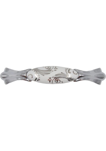 M75.00.G8.CLG Seramik Metal Krom Beyaz 96 mm