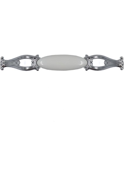 M91.00.00.CLG Seramik Metal Krom Beyaz 128 mm
