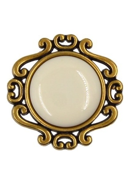 P41.01.00MAG Seramik Metal Gümüş Beyaz 00 mm