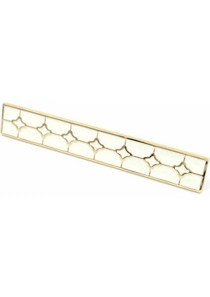 Z128 Metal Altın Beyaz 128 mm Akslı Kulp