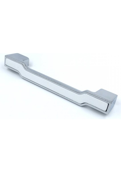 Z302 Metal Krom Mat Beyaz 160 mm Akslı Kulp