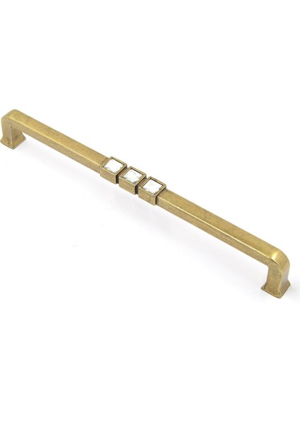 VN.1036.224.OAB Metal Antik Bronz 224 mm Akslı Kulp
