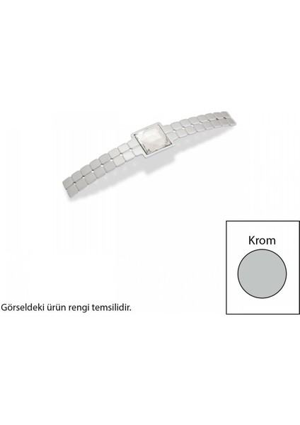 Z102 Metal Krom 160 mm Akslı Kulp