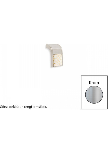 Z116 Metal Krom 32 mm Düğme Kulp